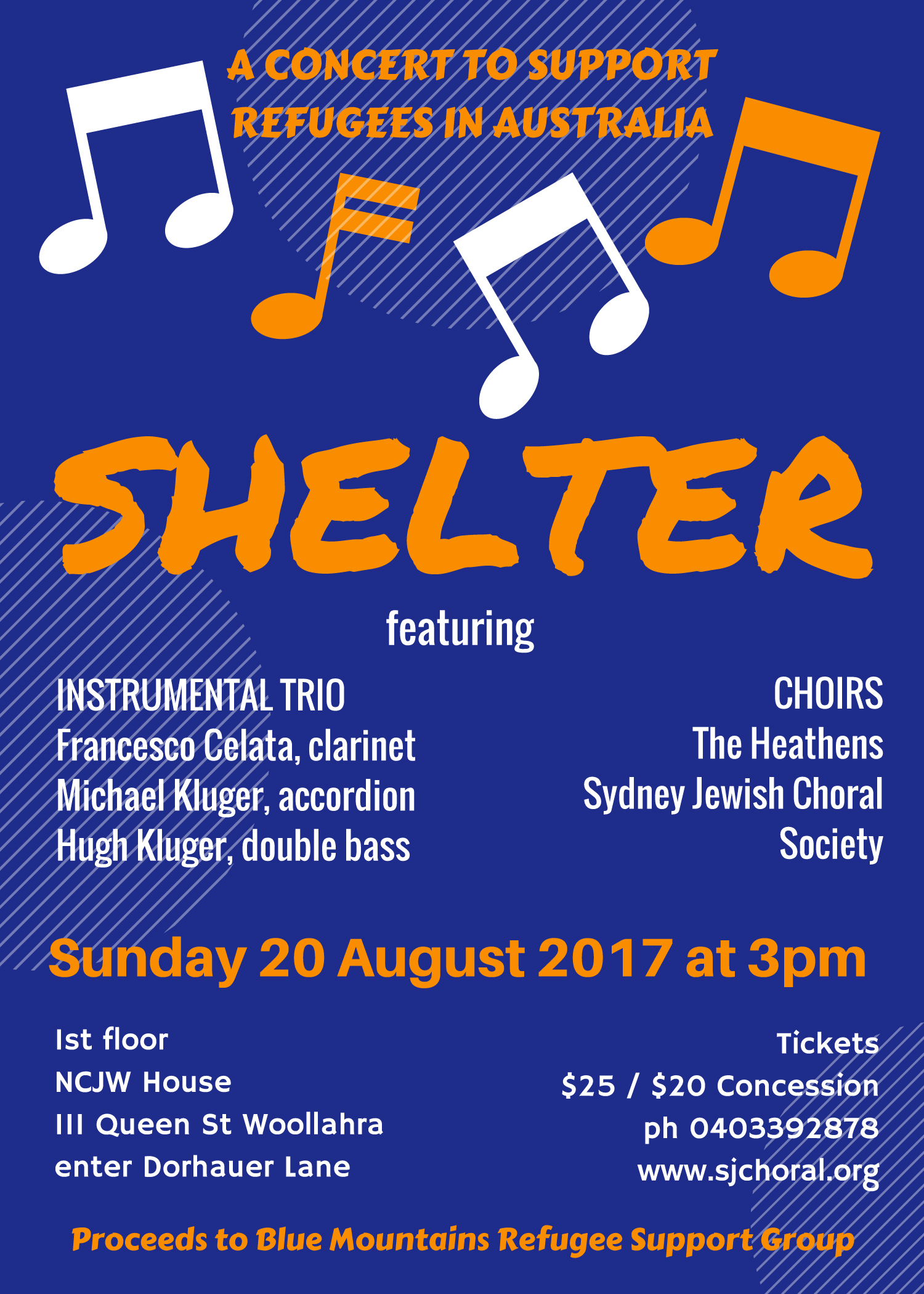 Copy of Blue Music Notes Festival Flyer